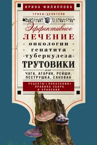 Обложка книги «Трутовики. Эффективное лечение онкологии, гепатита, туберкулеза…»