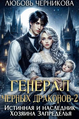 Обложка книги «Генерал черных драконов-2. Истинная и наследник Хозяина Запределья»