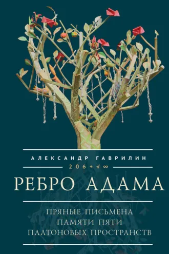 Обложка книги «Ребро Адама. Пряные письмена памяти пяти Платоновых пространств. Авторская анатомическая поэзия в поисках Метакода Бытия»