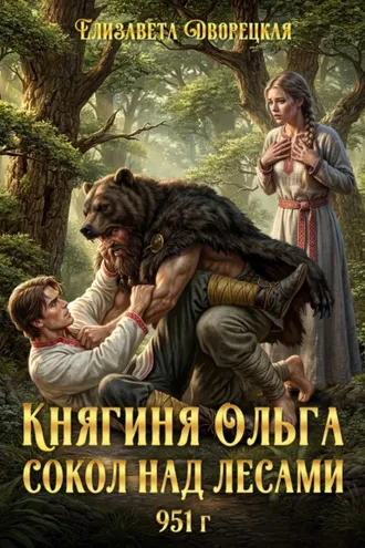 Обложка книги «Княгиня Ольга. Сокол над лесами»