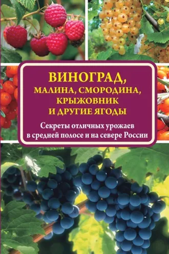 Обложка книги «Виноград, малина, смородина, крыжовник и другие ягоды»