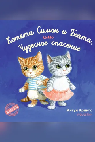 Обложка книги «Котята Симон и Беата, или Чудесное спасение»