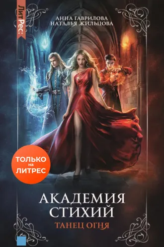 Обложка книги «Академия Стихий. Танец Огня»