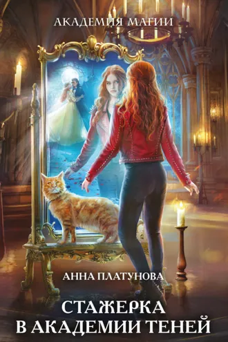 Обложка книги «Стажерка в Академии Теней»