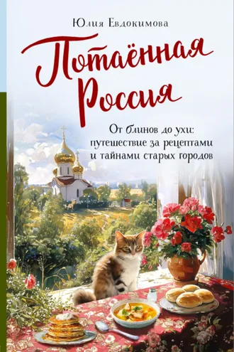 Обложка книги «Потаённая Россия. От блинов до ухи: путешествие за рецептами и тайнами старых городов»