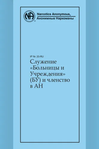 Обложка книги «Служение «Больницы и Учреждения» (БУ) и членство в АН»