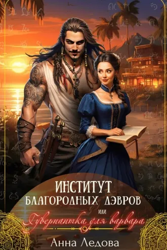 Обложка книги «Институт благородных дэвров, или Гувернантка для варвара»