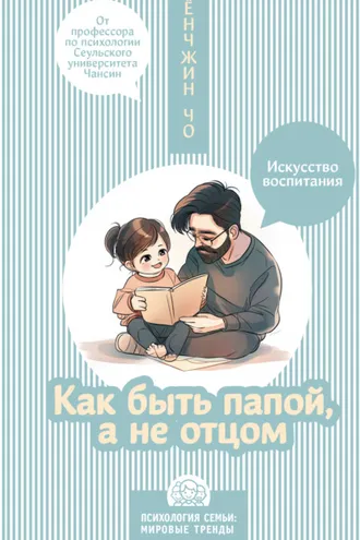 Обложка книги «Как быть папой, а не отцом. Искусство воспитания»
