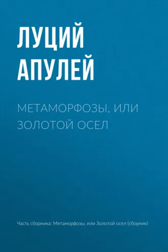 Обложка книги «Метаморфозы, или Золотой осел»