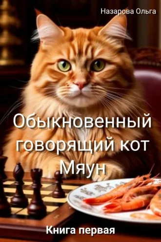 Обложка книги «Обыкновенный говорящий кот Мяун»