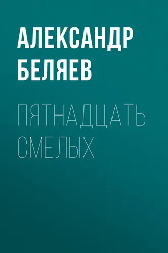 Обложка книги «Пятнадцать смелых»