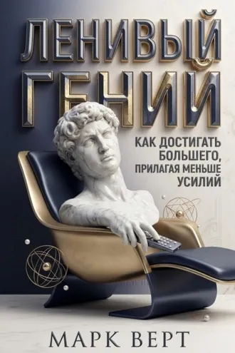Обложка книги «Ленивый гений: Как достигать большего, прилагая меньше усилий»