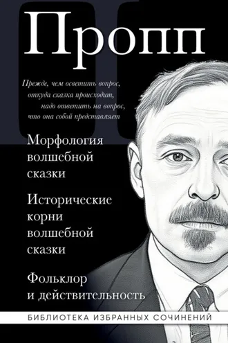 Обложка книги «Морфология волшебной сказки. Исторические корни волшебной сказки. Фольклор и действительность»