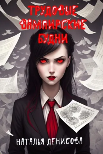 Обложка книги «Трудовые вампирские будни»