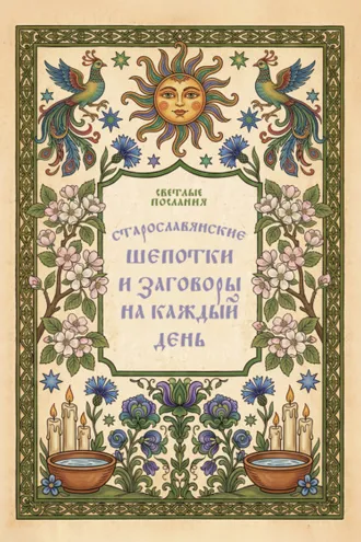 Обложка книги «Старославянские шепотки и заговоры на каждый день»