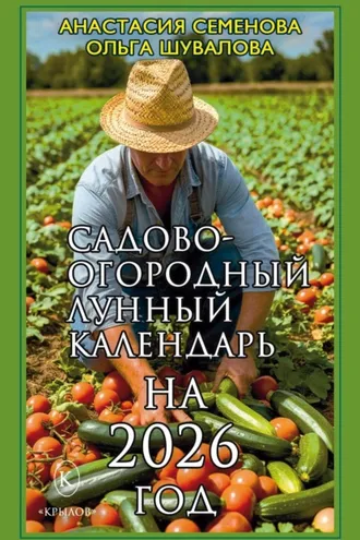 Обложка книги «Садово-огородный лунный календарь на 2026 год»