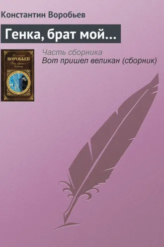 Обложка книги «Генка, брат мой…»