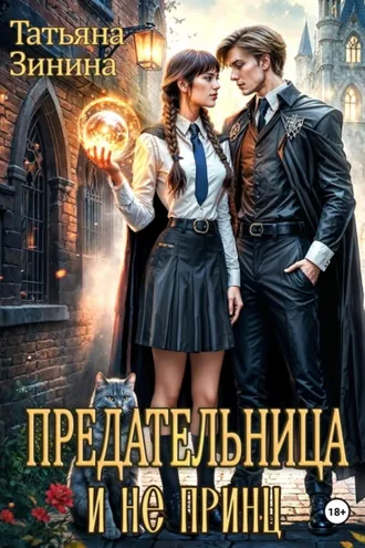 Обложка книги «Предательница и не принц»