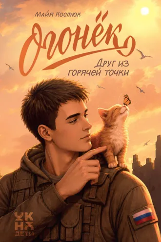 Обложка книги «Огонёк. Друг из горячей точки»