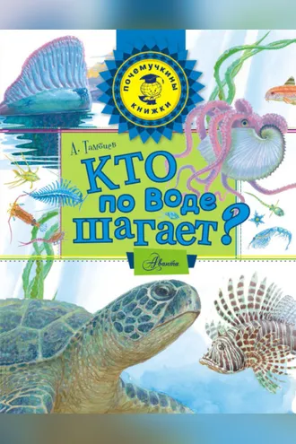 Обложка книги «Кто по воде шагает?»