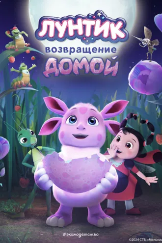 Обложка книги «Лунтик. Возвращение домой»
