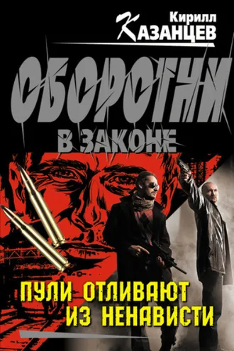 Обложка книги «Пули отливают из ненависти»
