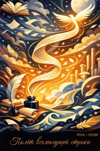 Обложка книги «Полёт всемогущей строки»