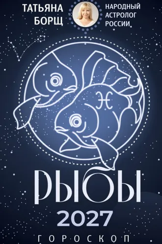 Обложка книги «Рыбы. Гороскоп на 2027 год»