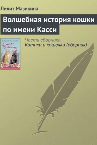 Обложка книги «Волшебная история кошки по имени Касси»