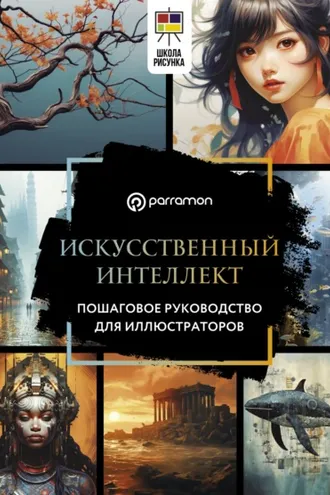 Обложка книги «Искусственный интеллект. Пошаговое руководство для иллюстраторов»