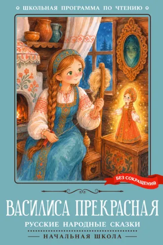 Обложка книги «Василиса Прекрасная. Русские народные сказки»
