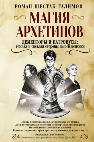 Обложка книги «Магия архетипов. Дементоры и патронусы: темная и светлая стороны нашей психики»