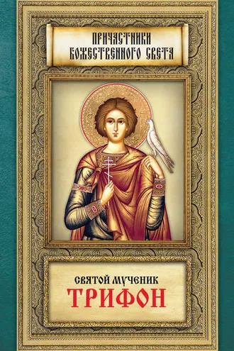 Обложка книги «Святой мученик Трифон»