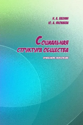 Обложка книги «Социальная структура общества»
