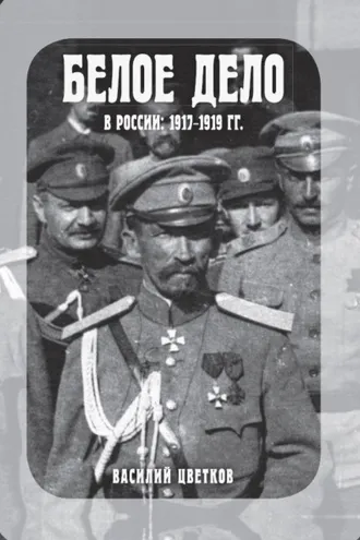 Обложка книги «Белое дело в России: 1917-1919 гг.»