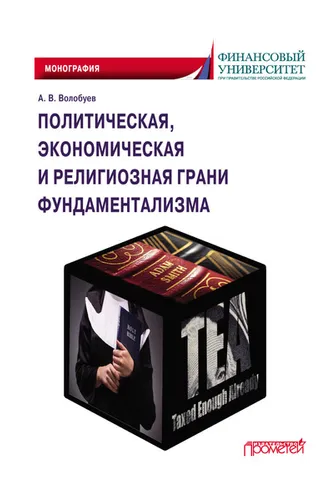 Обложка книги «Политическая, экономическая и религиозная грани фундаментализма»