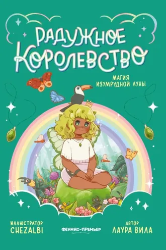 Обложка книги «Радужное королевство. Магия изумрудной луны»