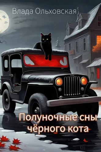Обложка книги «Полуночные сны чёрного кота»