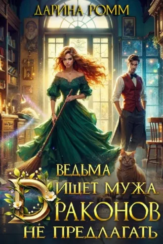Обложка книги «Ведьма ищет мужа. Драконов не предлагать!»