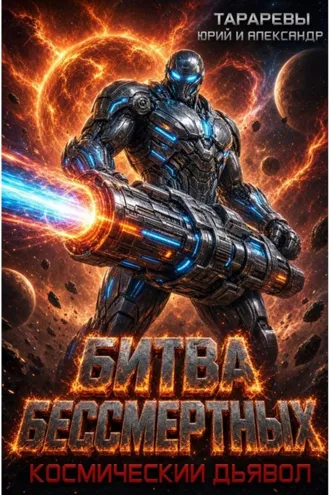 Обложка книги «Битва бессмертных. Космический дьявол. Книга вторая»