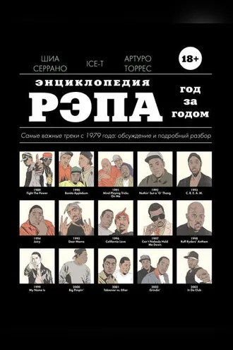 Обложка книги «Энциклопедия рэпа. Год за годом»