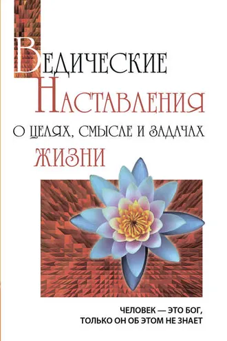 Обложка книги «Ведические наставления о целях, смысле и задачах жизни»