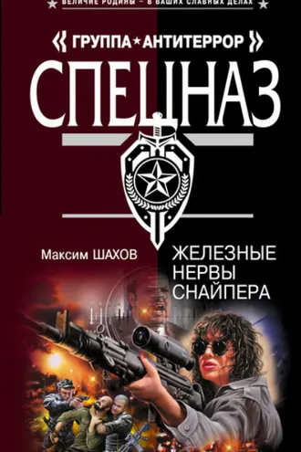 Обложка книги «Железные нервы снайпера»