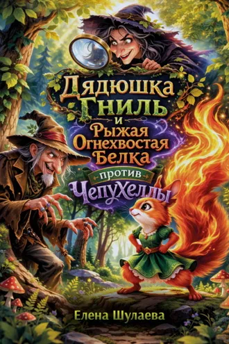 Обложка книги «Дядюшка Гниль и Рыжая Огнехвостая Белка против Чепухеллы»