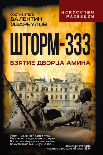Обложка книги «Шторм-333. Взятие дворца Амина»