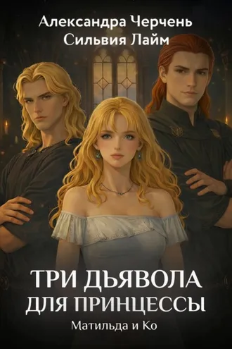 Обложка книги «Три дьявола для принцессы»