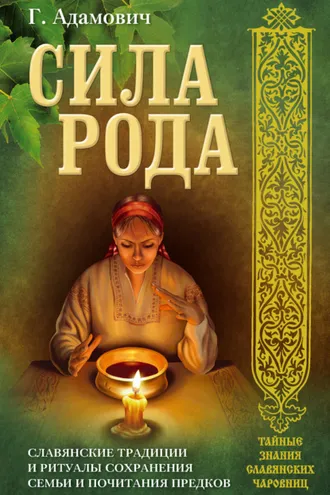 Обложка книги «Сила рода. Славянские традиции и ритуалы сохранения семьи и почитания предков»