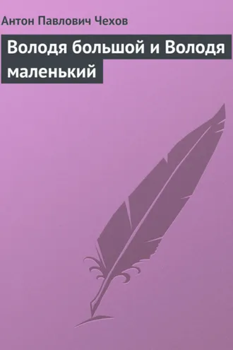 Обложка книги «Володя большой и Володя маленький»