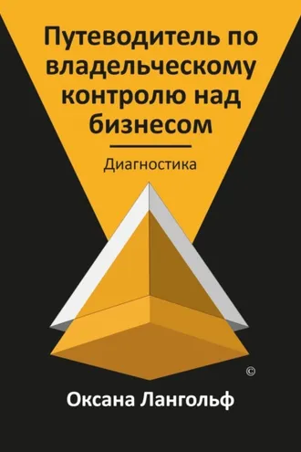 Обложка книги «Путеводитель по владельческому контролю над бизнесом. Часть 1. Диагностика»