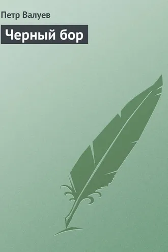 Обложка книги «Черный бор»